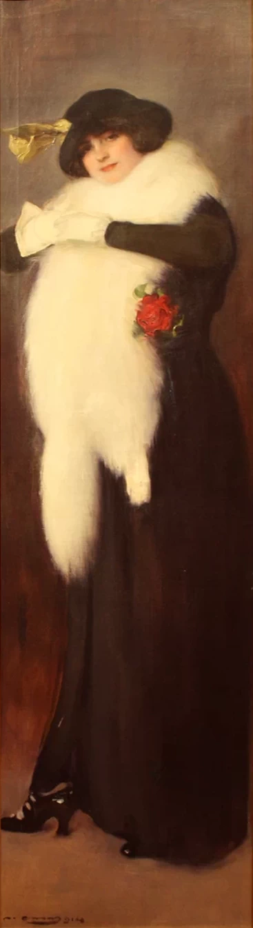 Ramon Casas - Inverno, 1914